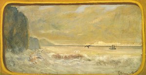 Surf and Boat by Louis Michel Eilshemius